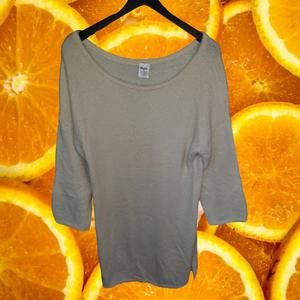 Military Hippie Long White Fuzzy Sweater Size‎ Medium